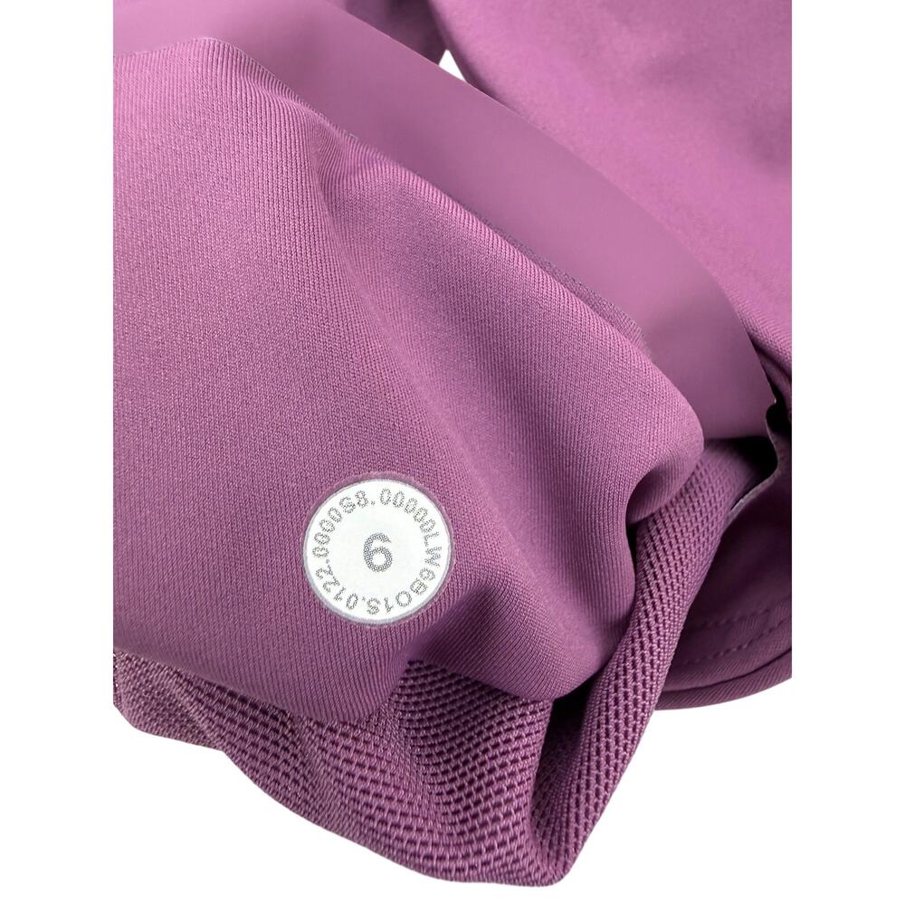 LULULEMON Base Pace High-Rise Crop 23" Size 6 Vintage Plum - Picture 6 of 6